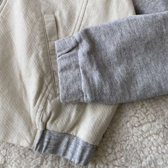 LOFT - Cream and grey jacket - Picture 4 of 11